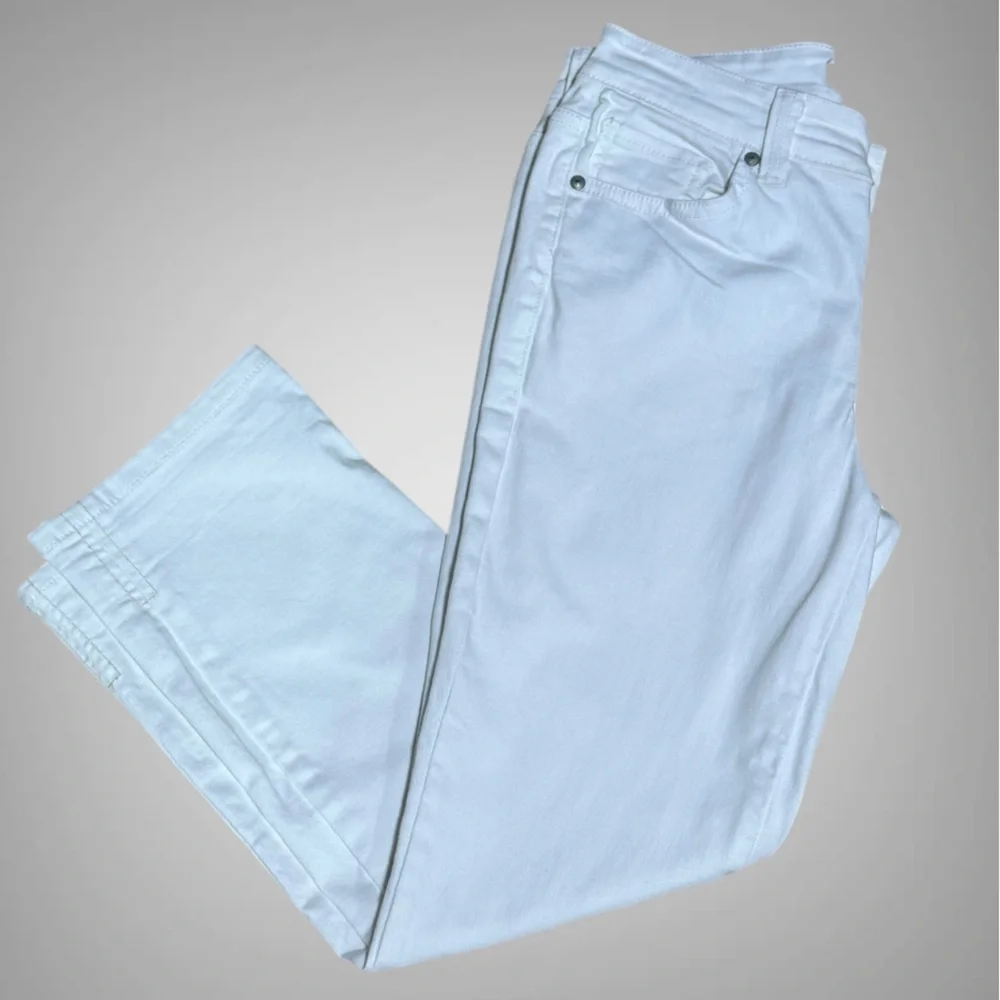 Nine West Vintage America White Stretch Jeans Size 2 Skinny - Picture 14 of 15